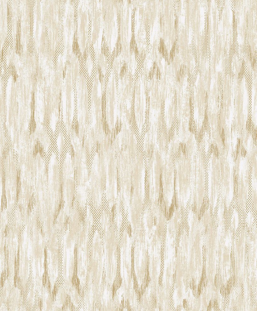 Kintana Gold Abstract Trellis Wallpaper by A-Street Prints Lumina Covers about 57.8 square feet 21-in by 33-ft long roll Unpasted 12.6 - Fabric Carolina -