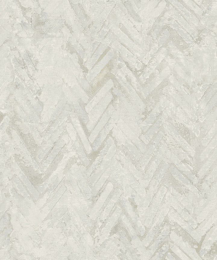 Amesemi Off White Distressed Herringbone Wallpaper by A-Street Prints Lumina Covers about 57.8 square feet 21-in by 33-ft long roll Unpasted 12.6 - Fabric Carolina -