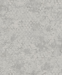 Zilarra Light Grey Abstract Snakeskin Wallpaper by A-Street Prints