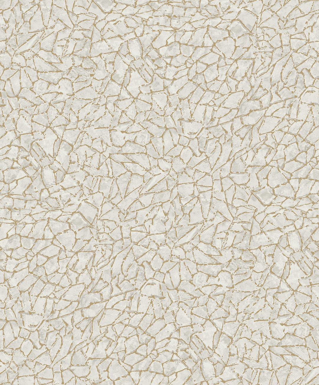 Soma Silver Metallic Crackling Wallpaper by A-Street Prints Designer