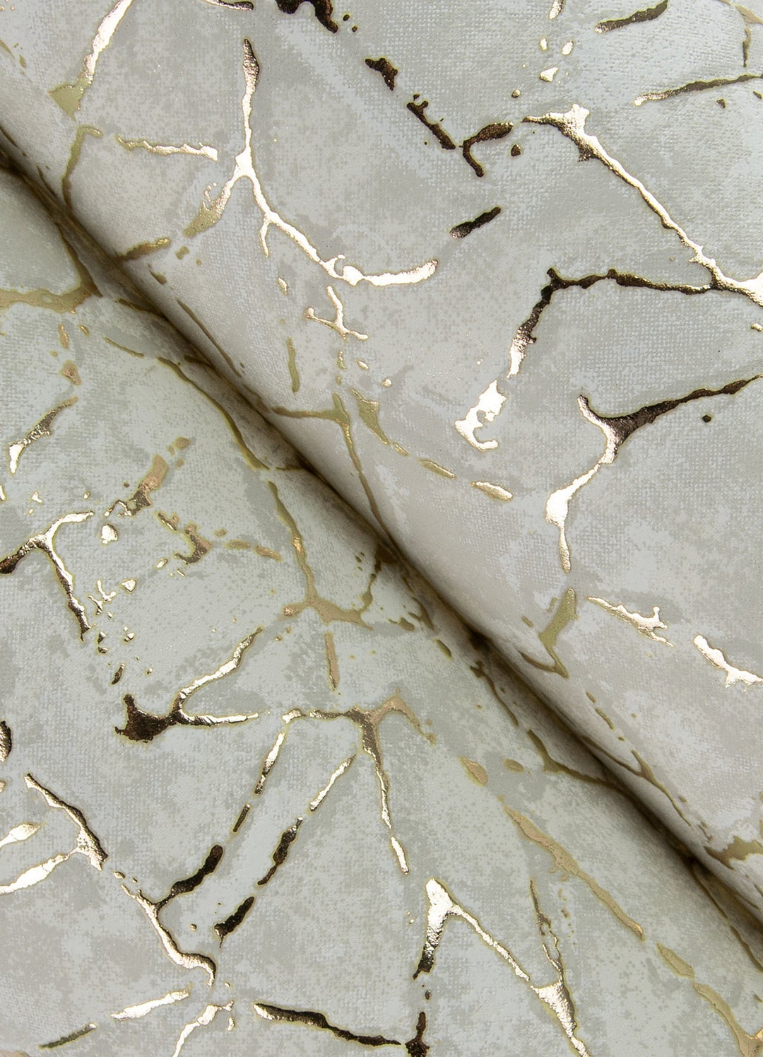 Soma Silver Metallic Crackling Wallpaper by A-Street Prints Designer