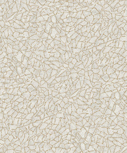 Soma Silver Metallic Crackling Wallpaper by A-Street Prints