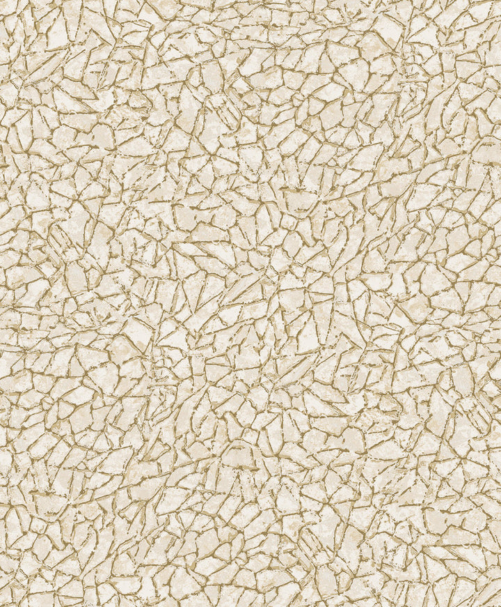 Soma Gold Metallic Crackling Wallpaper by A-Street Prints Lumina Covers about 57.8 square feet 21-in by 33-ft long roll Unpasted 25.2 - Fabric Carolina -