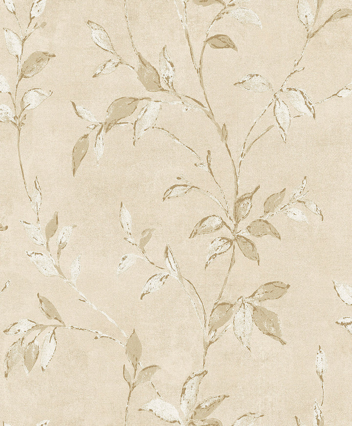 Kupari Gold Trail Wallpaper by A-Street Prints Lumina Covers about 57.8 square feet 21-in by 33-ft long roll Unpasted 12.6 - Fabric Carolina -