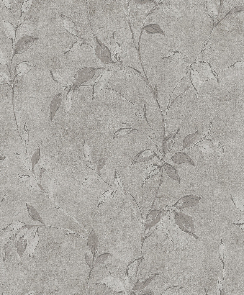 Kupari Silver Trail Wallpaper by A-Street Prints Lumina Covers about 57.8 square feet 21-in by 33-ft long roll Unpasted 12.6 - Fabric Carolina -