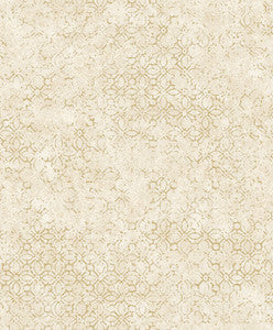 Khauta Champagne Floral Geometric Wallpaper by A-Street Prints