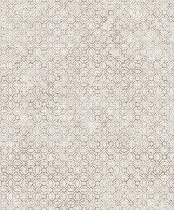Khauta Silver Floral Geometric Wallpaper by A-Street Prints