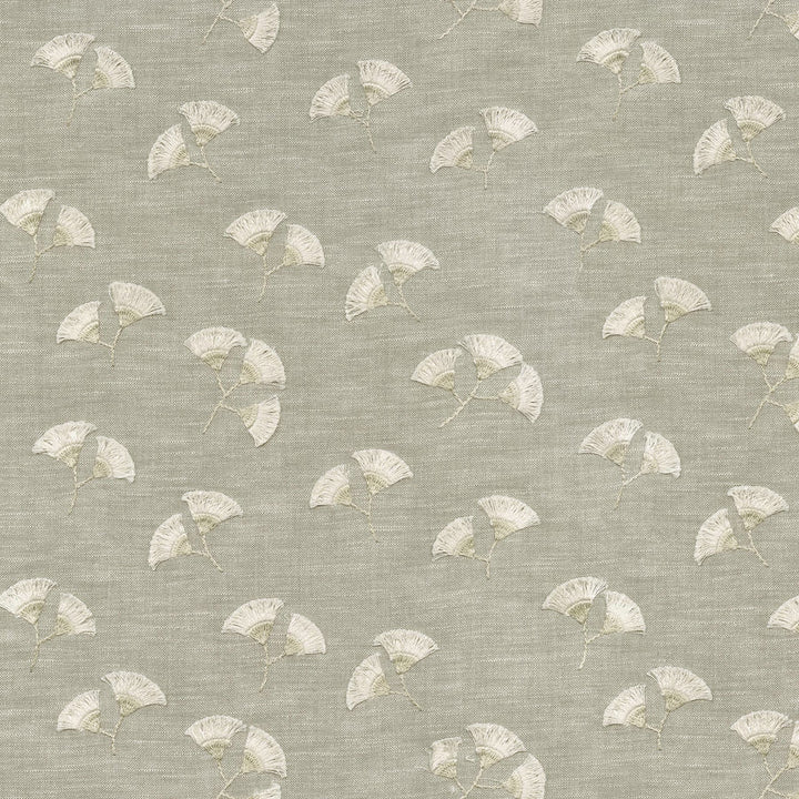 Whispering Leaf Fog 410542 by PKL Studio Fabric - 70% Polyester 30% Cotton Embroid:100% Polyester INDIA 51000 Horizontal: 9 and Vertical: 6.25 54 - Fabric Carolina -
