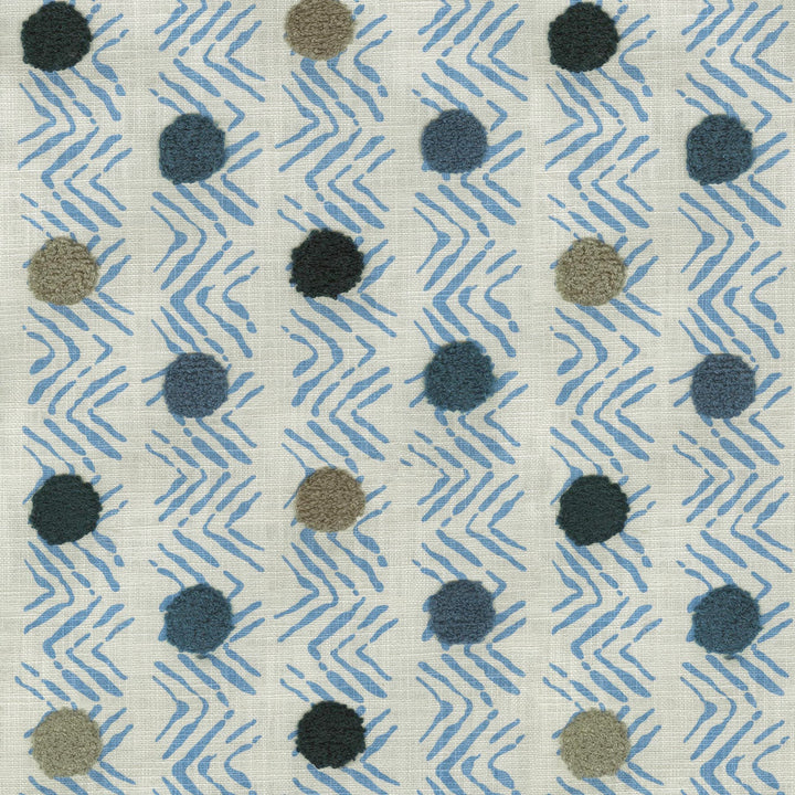 Moon Beat Bliss 410551 by PKL Studio Fabric Base 100% Cotton Emb 100% Acrylic India 51000 Horizontal: 8 and Vertical: 8 55 - Fabric Carolina -