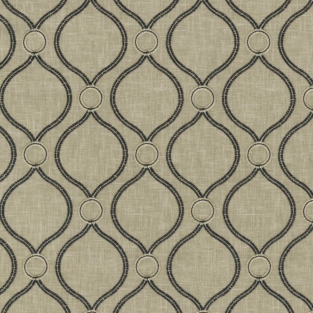 Curveball Emb Newsprint-Nc21 410604 by PKL Studio Fabric - 70% Polyester 30% Cotton Embroid:100% Polyester INDIA 51000 Horizontal: 4.625 and Vertical: 4 58 - Fabric Carolina -