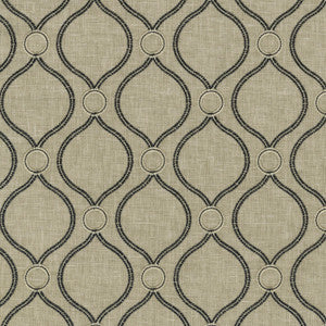 Curveball Emb Newsprint-Nc21 410604 by PKL Studio Fabric