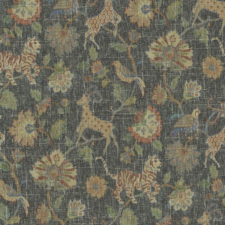 On Safari Onyx 410660 by PKL Studio Fabric - 80% Polyester 20% Rayon Back:100% Acrylic latex/needle punch CHINA 51000 Horizontal: 13.5 and Vertical: 27 55 - Fabric Carolina -