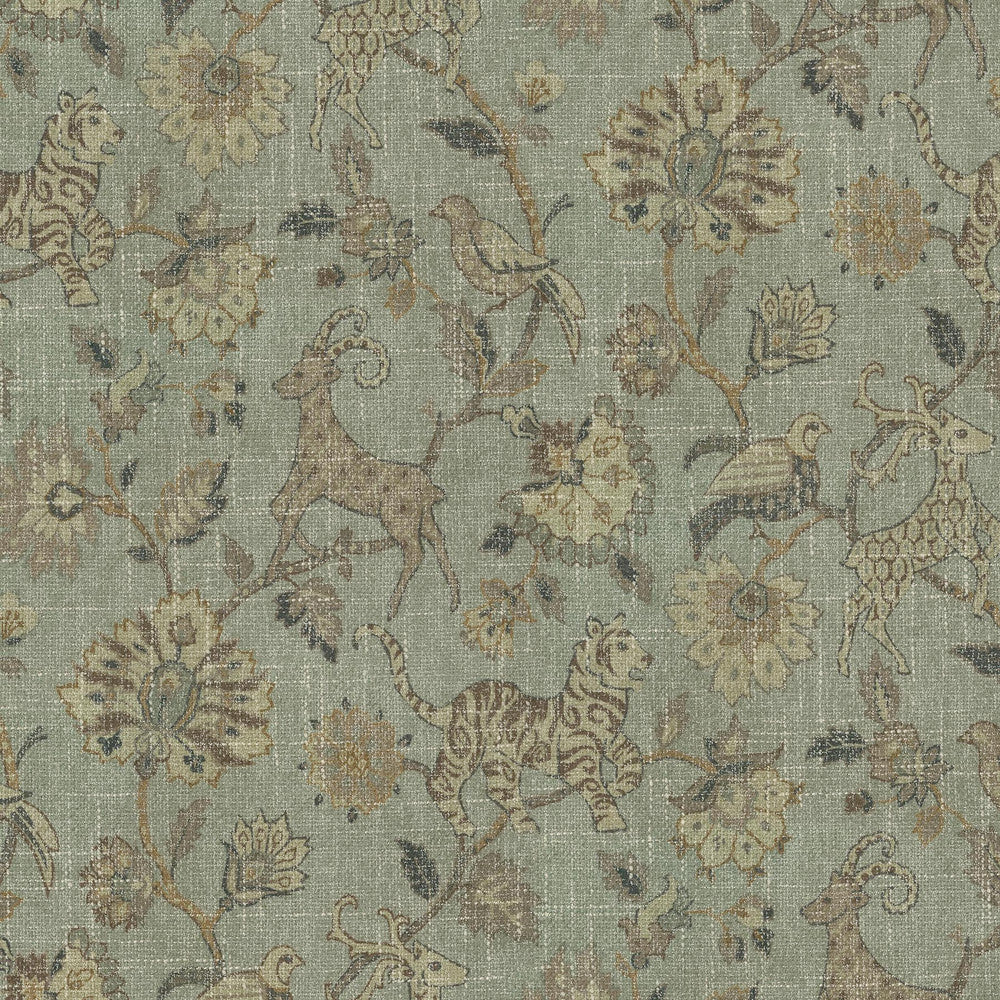 On Safari Moonstone 410661 by PKL Studio Fabric - 80% Polyester 20% Rayon Back:100% Acrylic latex/needle punch CHINA 51000 Horizontal: 13.5 and Vertical: 27 55 - Fabric Carolina -