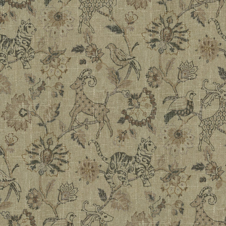 On Safari Toast 410662 by PKL Studio Designer Fabric 80% Polyester, 20% Rayon China 51000 Horizontal: 13.5 and Vertical: 27 55 - Swanky Fabrics -