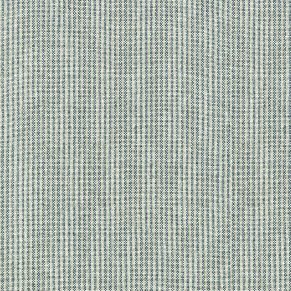 Cullen Ticking Lake 410710 by PKL Studio Fabric 55% linen, 45% cottton China 21000 Horizontal: 0 and Vertical: 0 54 - Fabric Carolina -