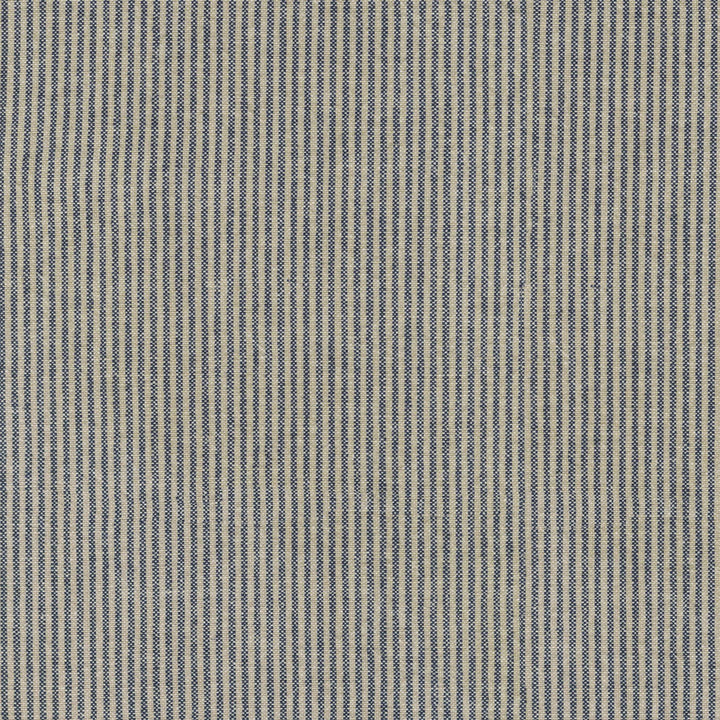 Cullen Ticking Indigo 410711 by PKL Studio Fabric 55% linen, 45% cottton China 21000 Horizontal: 0 and Vertical: 0 54 - Fabric Carolina -