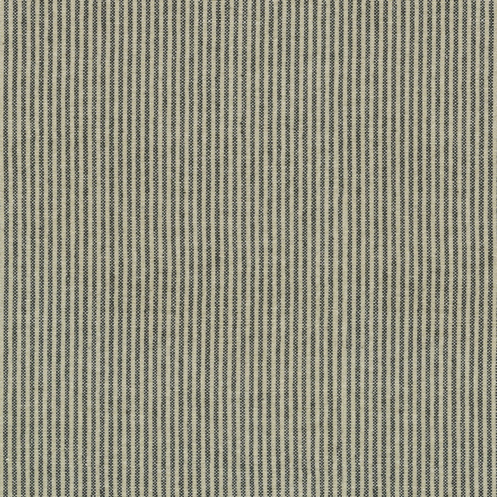 Cullen Ticking Newsprint 410715 by PKL Studio Fabric 55% linen, 45% cottton China 21000 Horizontal: 0 and Vertical: 0 54 - Fabric Carolina -