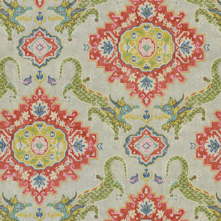 Myth & Medallion Appleblossom 410773 by PKL Studio. Studio NYC Design Fabric - 100% Cotton PERU 24000 Horizontal: 13.5 and Vertical: 25.25 54 - Fabric Carolina -