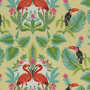 Od Flamingo Flirt Sunshine 410802 by PKL Studio Fabric