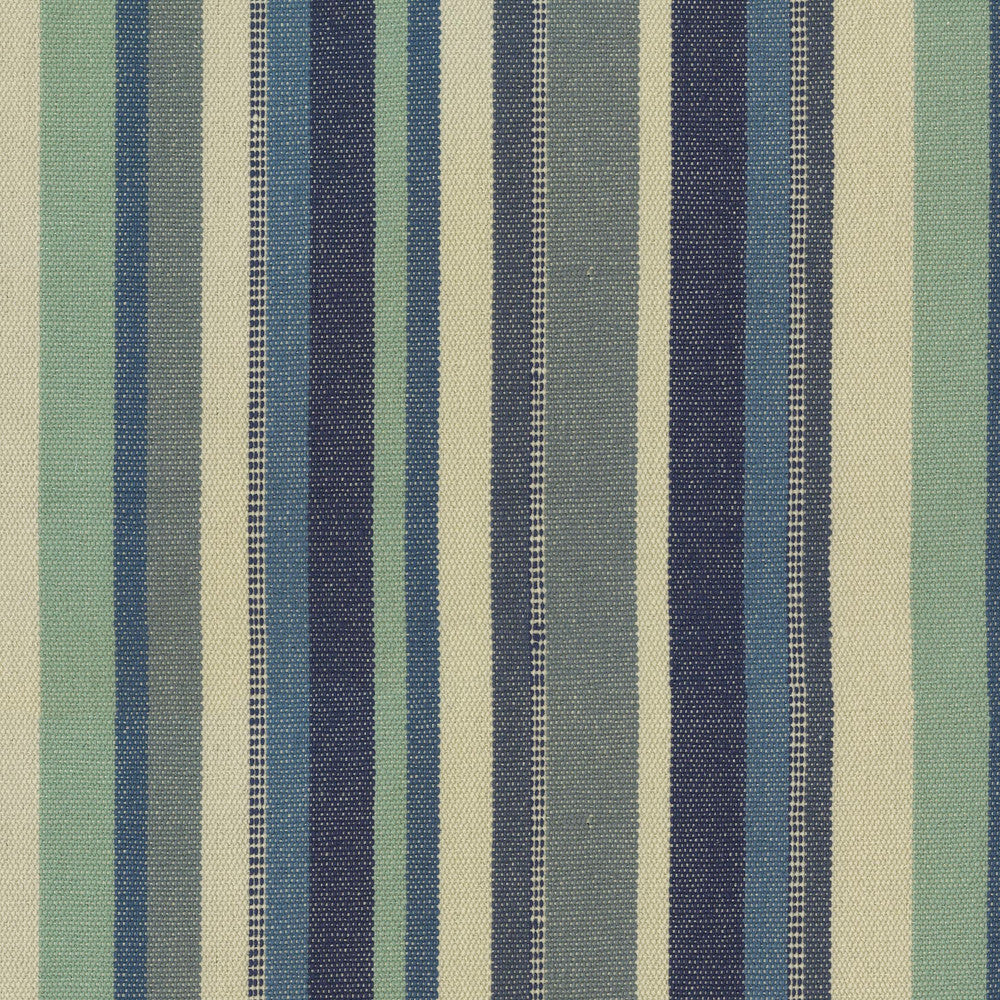 Malabar Stripe Lagoon 410893 by PKL Studio Fabric 100% Cotton India 6000 Horizontal: 13.5 and Vertical: n/a 54 - Fabric Carolina -