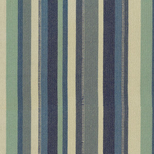 Malabar Stripe Lagoon 410893 by PKL Studio Fabric