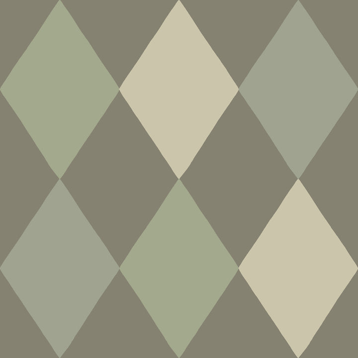 Kalas Olive Diamond Wallpaper by A-Street Prints Briony Covers about 57.5 square feet 20.9-in by 33-ft long roll Unpasted 20.9 - Fabric Carolina -