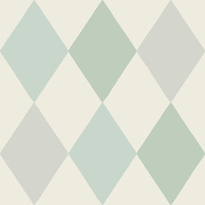 Kalas Light Blue Diamond Wallpaper by A-Street Prints