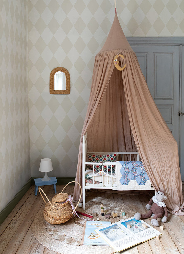 Kalas Light Grey Diamond Wallpaper by A-Street Prints Designer