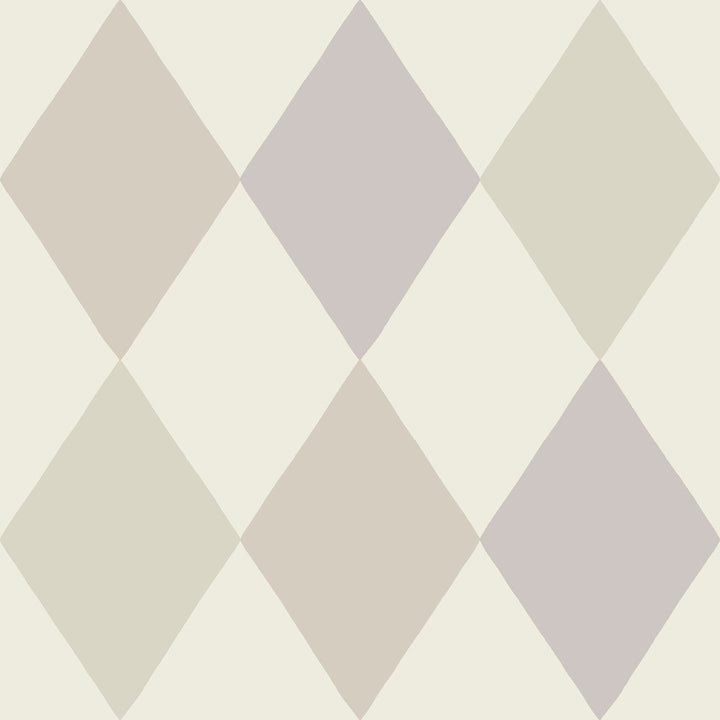 Kalas Lavender Diamond Wallpaper by A-Street Prints Briony Covers about 57.5 square feet 20.9-in by 33-ft long roll Unpasted 20.9 - Fabric Carolina -