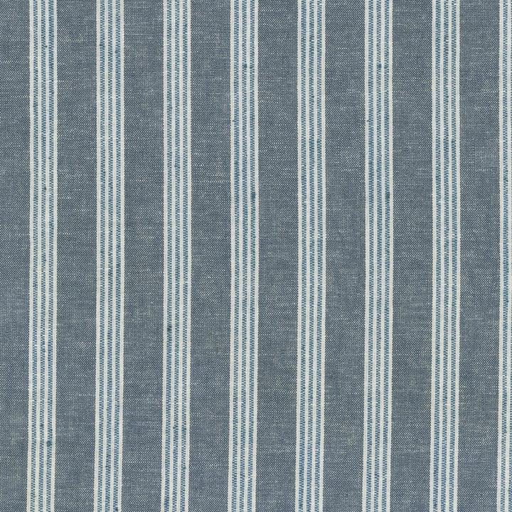Montaro Stripe Indigo 411241 by PKL Studio Designer Fabric - 57% polyester, 43% cotton India 51000 Horizontal: 1.75 and Vertical: 3 54 - Swanky Fabrics -