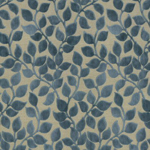 Lovely Leaf Indigo 411264 by PKL Studio Fabric