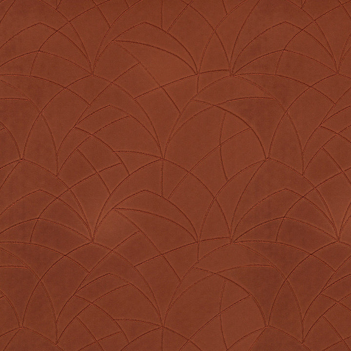 Curvature Embroidery Cinnabar 411272 by PKL Studio Fabric - 95% polyester, 5% rayon Embroidery 100% rayon India 51000 Horizontal: 9 and Vertical: 6 55/54 - Fabric Carolina -