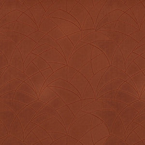 Curvature Embroidery Cinnabar 411272 by PKL Studio Fabric
