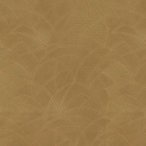 Curvature Embroidery Golden 411274 By PKL Studio Fabric