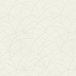 Curvature Embroidery Snow 411277 by PKL Studio Fabric
