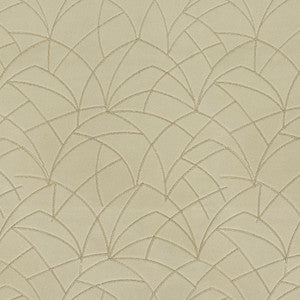 Curvature Embroidery Flax 411278 by PKL Studio Fabric