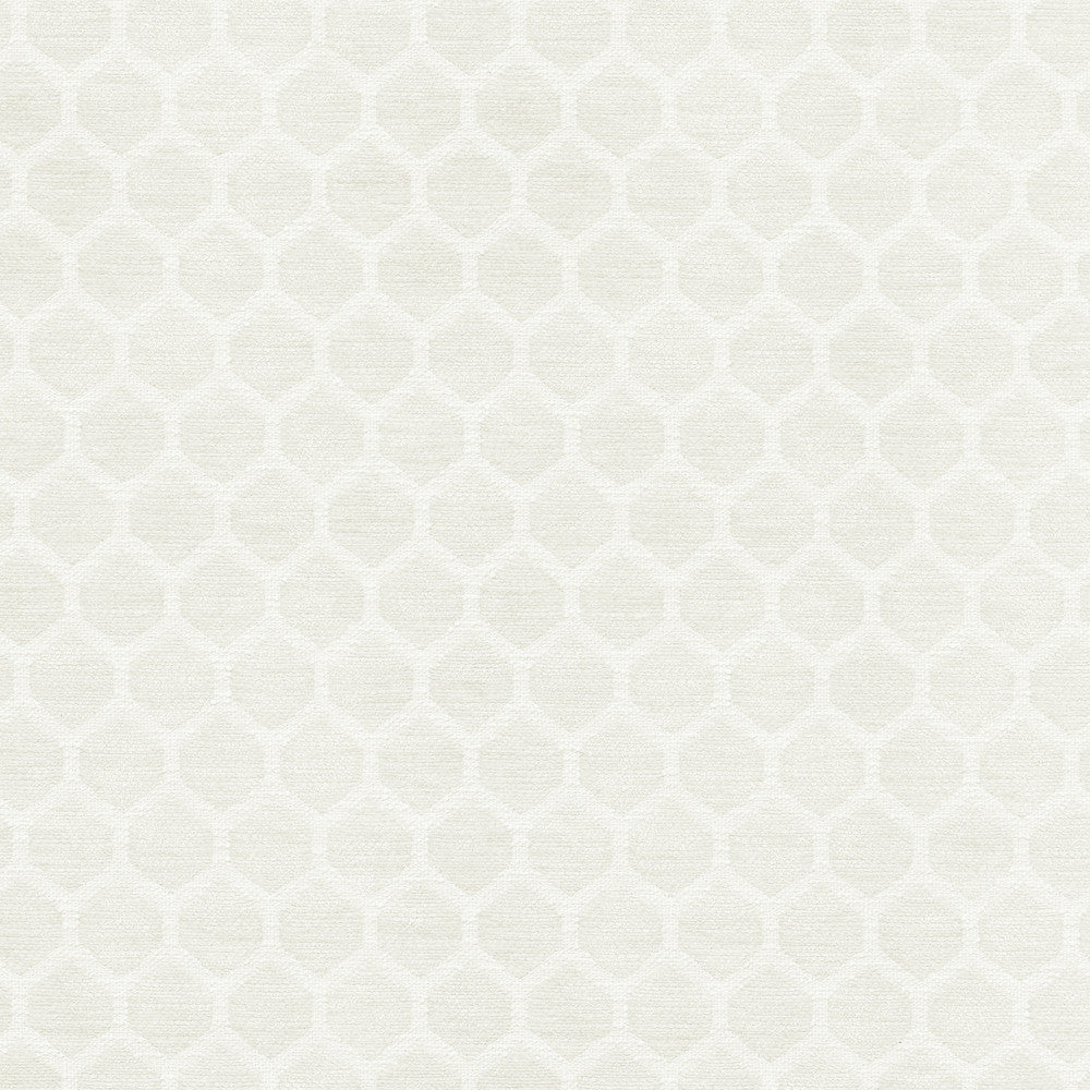Performance Honeycomb White 411377 by PKL Studio Fabric - 100% polyester China 51000 Horizontal: 1.25 and Vertical: 1 55/56 - Fabric Carolina -
