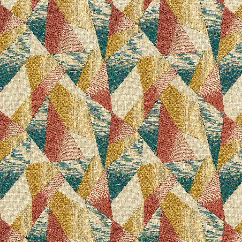 Prism Embroidery Gem 411440 by PKL Studio Fabric - 63% polyester, 37% cotton Embroidery 100% polyester India 51000 Horizontal: 6.5 and Vertical: 6.12 54 - Fabric Carolina -