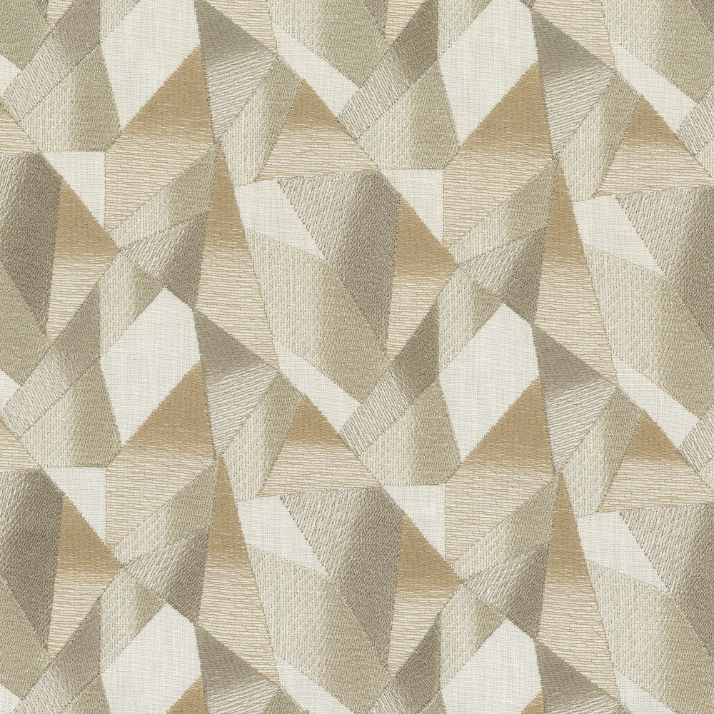 Prism Embroidery Quartz 411442 by PKL Studio Fabric - 63% polyester, 37% cotton Embroidery 100% polyester India 51000 Horizontal: 6.5 and Vertical: 6.12 54 - Fabric Carolina -