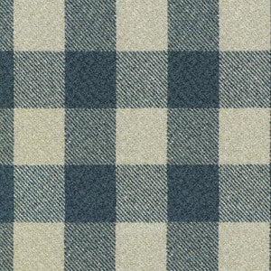 Check Box Indigo 411451 by PKL Studio Fabric