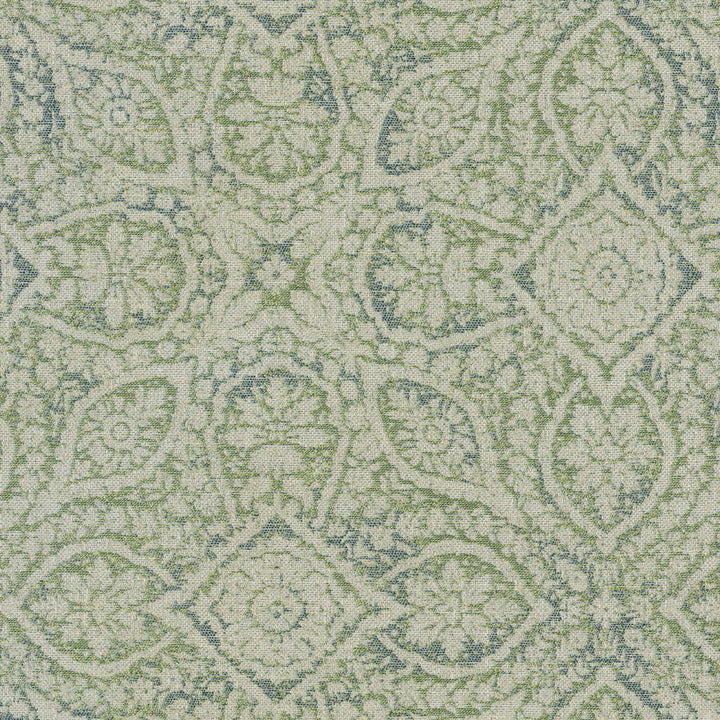 Damask Foliage Spring 411501 by PKL Studio Fabric 74%Polyester 21%Cotton 5%Linen India 51000 Horizontal: 13.5 and Vertical: 13.8 54 - Fabric Carolina -