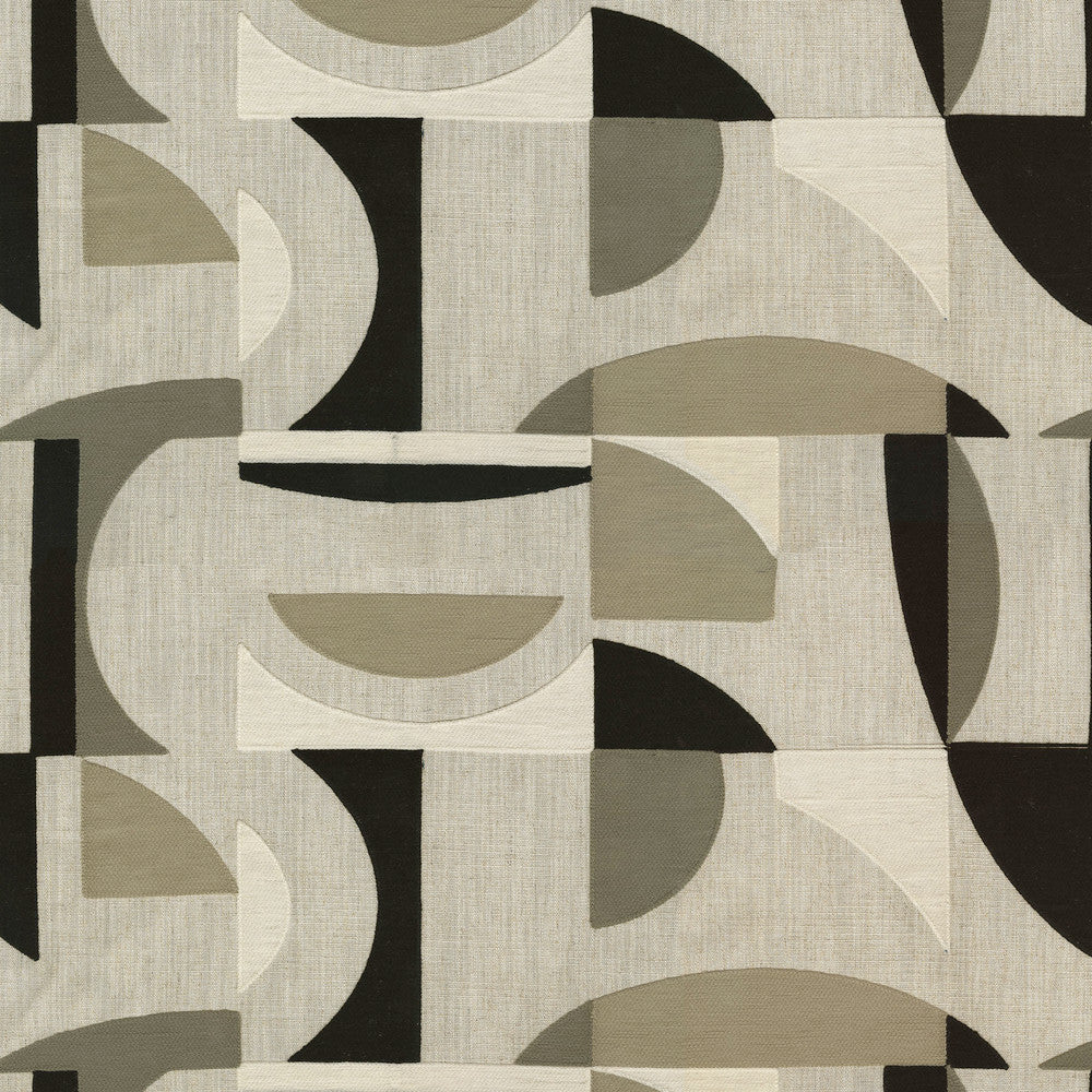 Angling Embroidery Shadow 411522 by PKL Studio Fabric - 90% polyester, 10% linen Embroidery 100% acrylic India 15000 Horizontal: 25.8 and Vertical: 15.5 54 - Fabric Carolina -