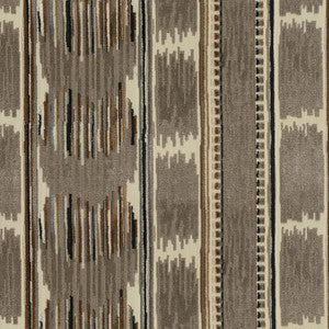 Velvet Ikat Woodland 411542 By PKL Studio Fabric