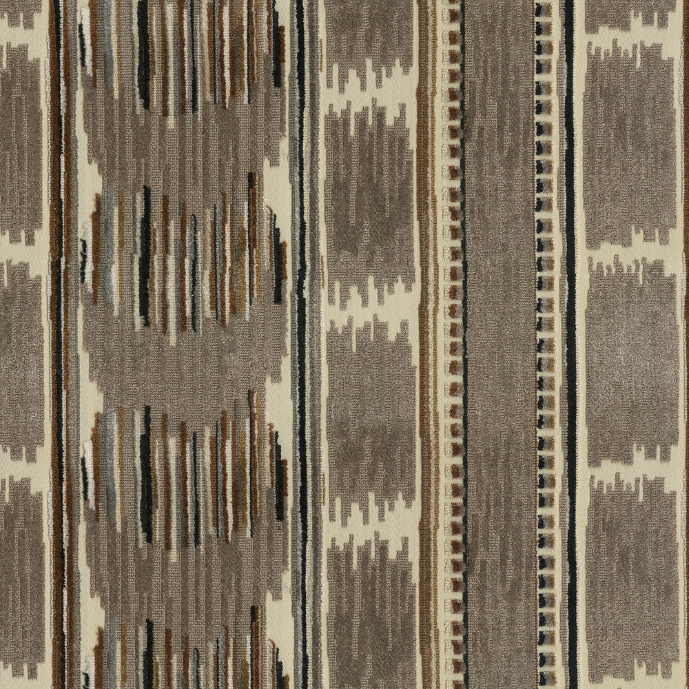 Velvet Ikat Woodland 411542 by PKL Studio Fabric 58% Rayon, 42% Polyester India 51000 Horizontal: 13.5 and Vertical: 4.7 54 - Fabric Carolina -