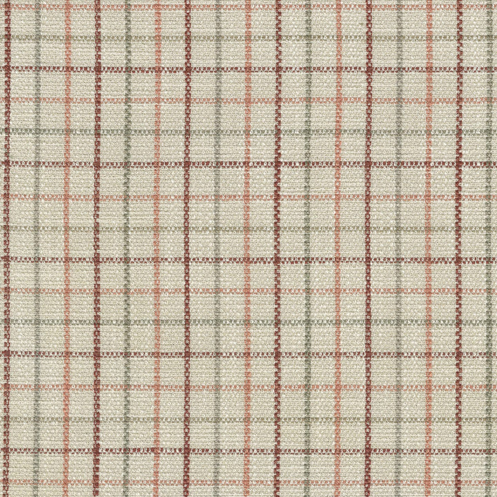 Keep In Check Coral 411581 by PKL Studio Fabric - 100% polyester China 51000 Horizontal: 33 and Vertical: 33 55 - Fabric Carolina -