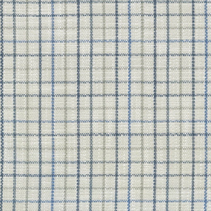 Keep In Check Porcelain 411583 by PKL Studio Fabric 100% Polyester China 51000 Horizontal: 2.5 and Vertical: 2.5 55 - Fabric Carolina -