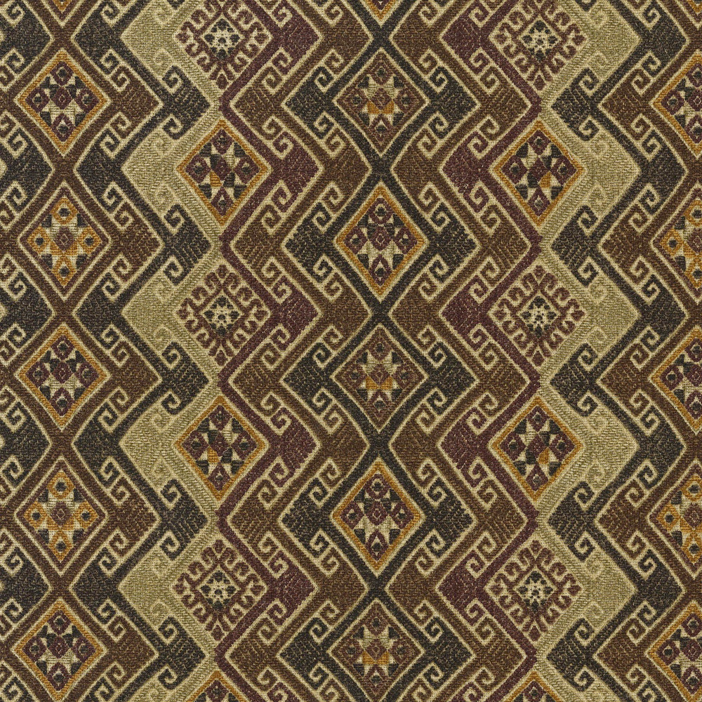 Kaumari Path Fresh Roast 411631 by PKL Studio Fabric - 100% cotton Peru 24000 Horizontal: 13.5 and Vertical: 6.3 54/55 - Fabric Carolina -