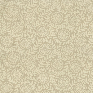 Flock Botanical Ivory 411641 by PKL Studio Fabric