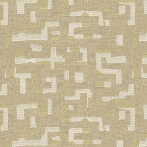 Maze Emb Linen 411732 by PKL Studio Fabric