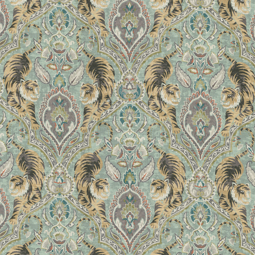 Twin Tigers Reed 411791 by PKL Studio Fabric 100% Cotton Peru 24000 Horizontal: 13.5 and Vertical: 18 54/55 - Fabric Carolina -